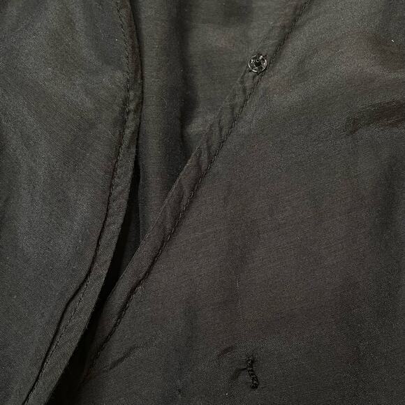 Xirena Wren Wrap Dress Stormy Gray Silk Cotton - Picture 5 of 5